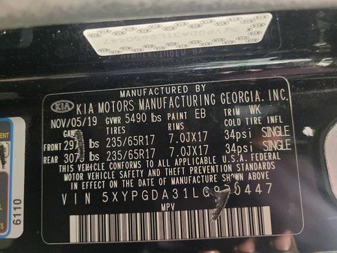 Used 2020 Kia Sorento LX w/ LX I4 Convenience Package AWD/4WD image 33