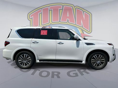 Certified 2023 Nissan Armada SL w/ Captain's Chairs Package AWD/4WD image 2