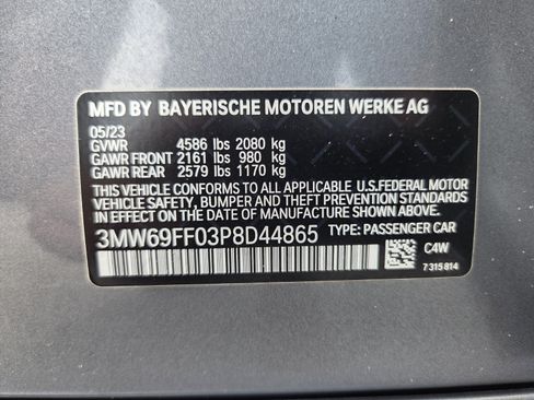 Used 2023 BMW 330i Sedan w/ Driving Assistance Package RWD image 19