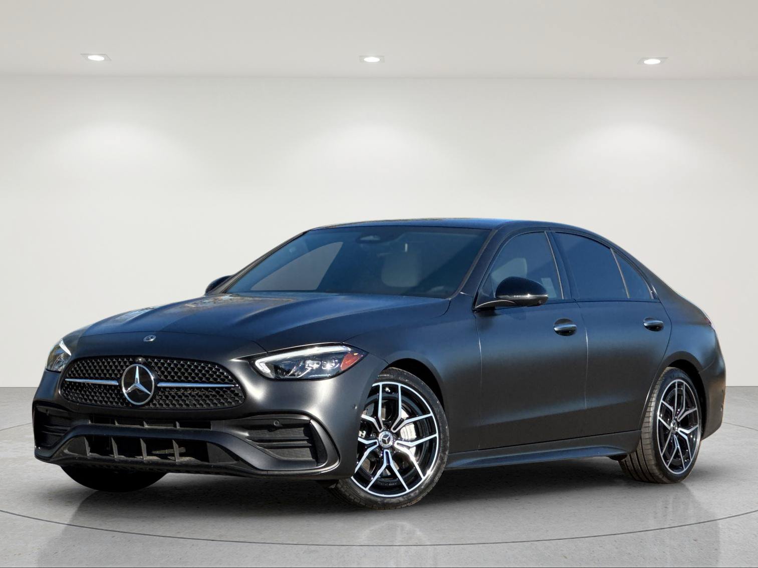 Certified 2025 Mercedes-Benz C 300 Sedan w/ AMG Line w/ Night Package image 2