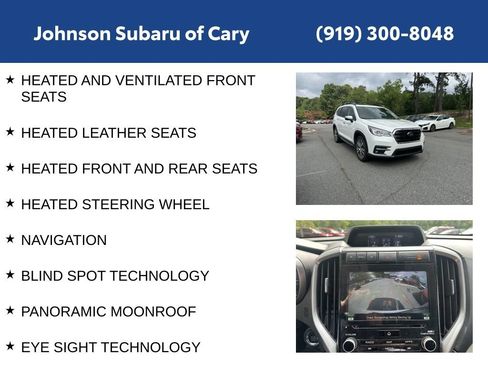 Used 2022 Subaru Ascent Touring w/ Popular Package #2A AWD/4WD image 6