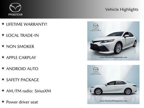 Used 2021 Toyota Camry LE FWD image 2