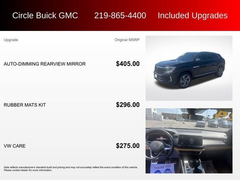 Used 2024 Volkswagen Atlas Cross Sport SEL R-Line AWD/4WD image 3