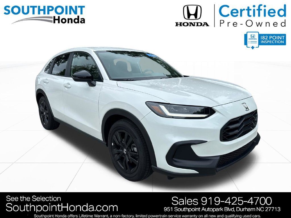 Certified 2026 Honda HR-V Sport 360° Tour