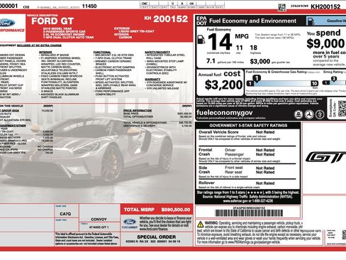 Used 2019 Ford GT image 2