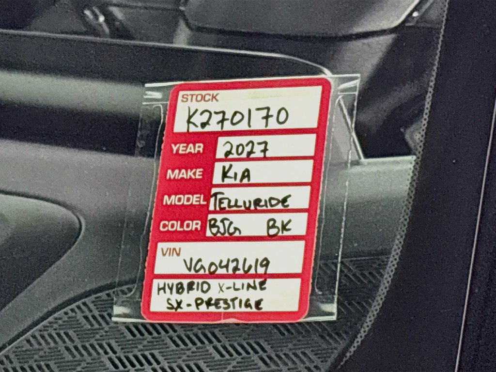 New 2027 Kia Telluride X-Line SX Prestige AWD/4WD image 26