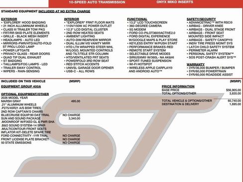 New 2026 Ford Explorer ST w/ Sun And Sound Package image 2