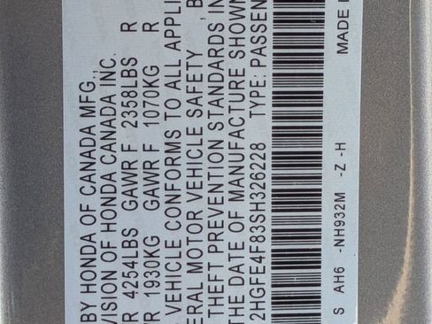 Certified 2025 Honda Civic Sport image 25