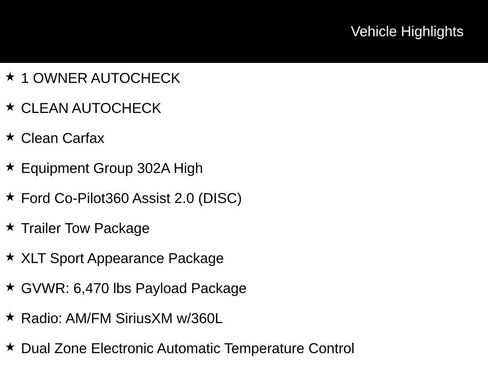 Used 2022 Ford F150 XLT w/ Equipment Group 302A High image 4