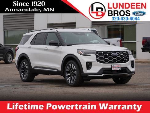 New 2026 Ford Explorer Platinum w/ LUX Leather Package image 1