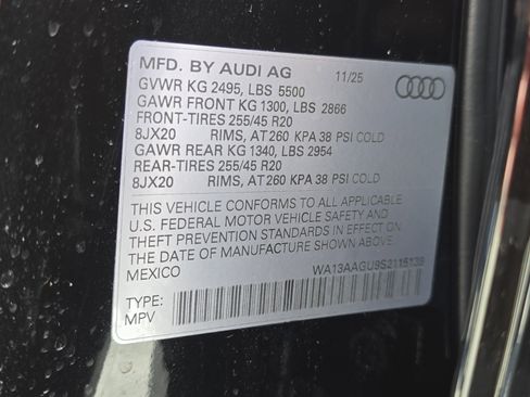 New 2025 Audi Q5 Prestige image 36