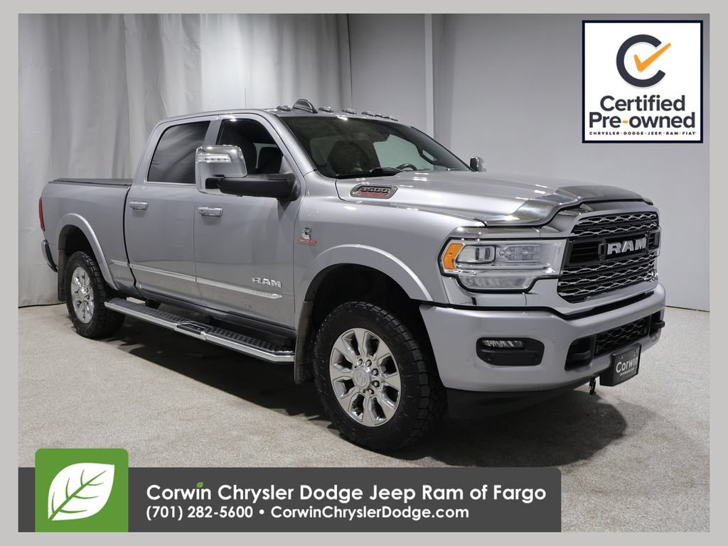 Certified 2023 RAM 3500 Limited w/ Cold Weather Group AWD/4WD 360° Tour