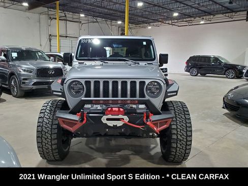 Used 2021 Jeep Wrangler Unlimited Sport AWD/4WD image 2