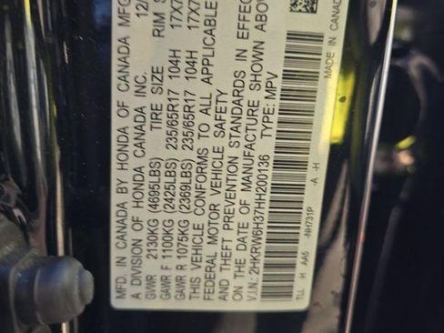 Used 2017 Honda CR-V LX image 16