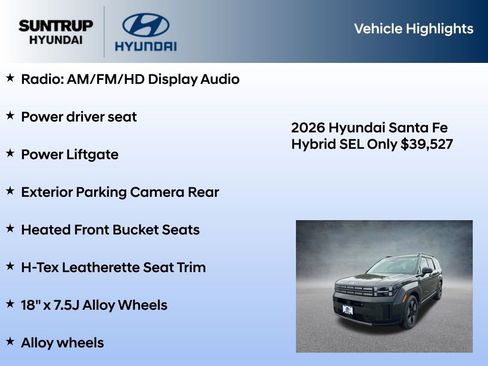 New 2026 Hyundai Santa Fe SEL AWD/4WD image 7