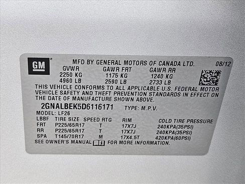 Used 2013 Chevrolet Equinox LS image 22