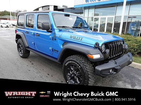 Used 2022 Jeep Wrangler Unlimited Sport image 1