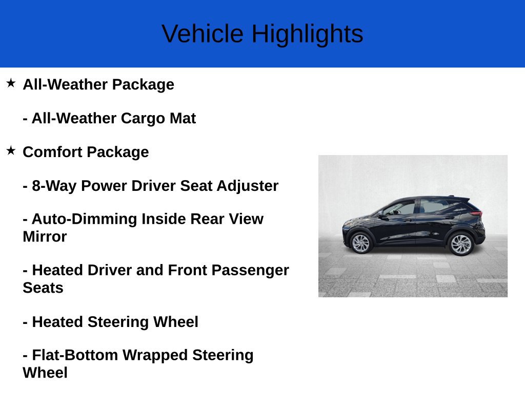 New 2027 Chevrolet Bolt LT w/ Comfort Package FWD image 3