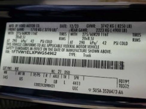 Used 2023 Ford F150 Lightning XLT w/ Equipment Group 312A High AWD/4WD image 17