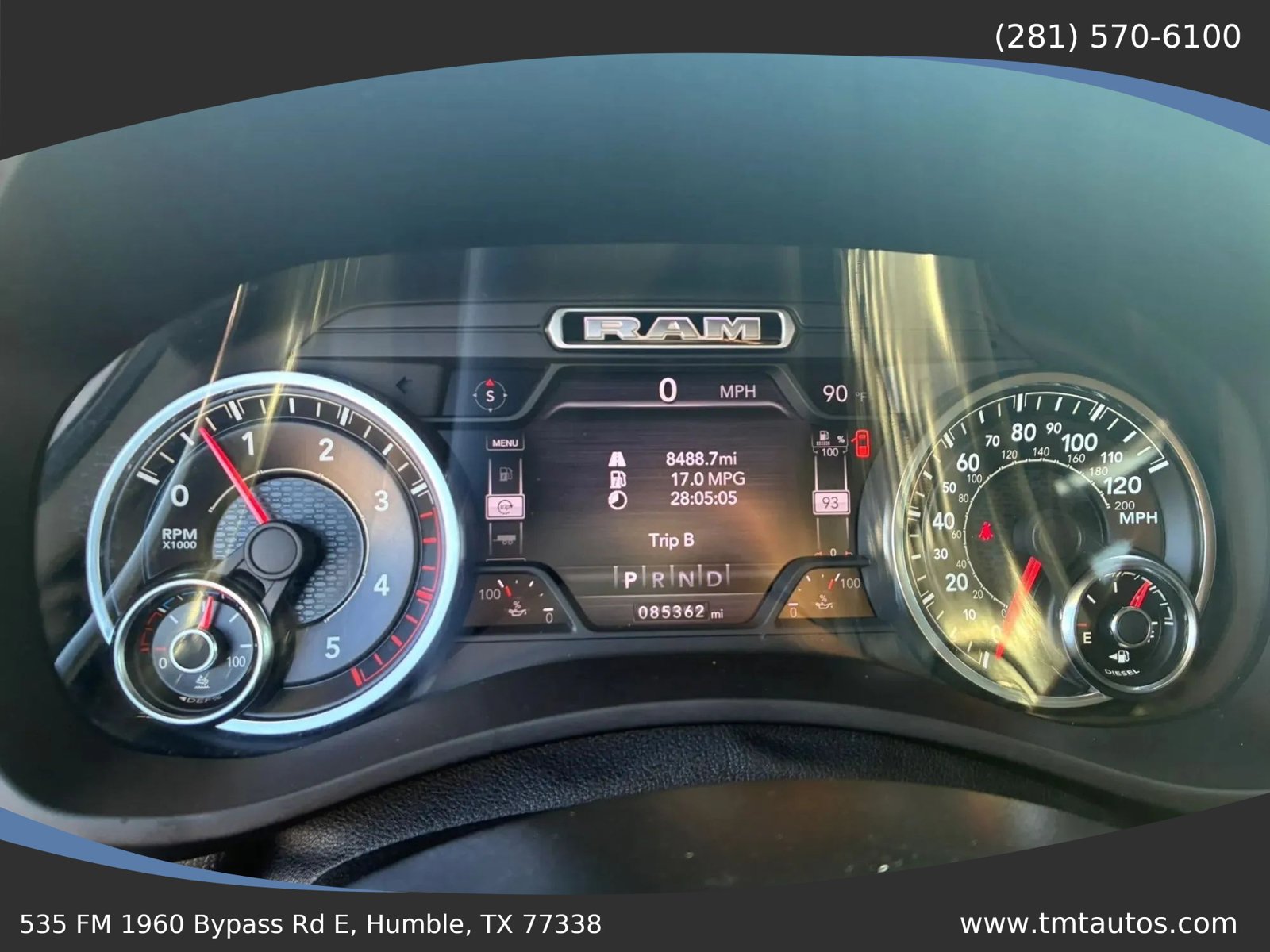Used 2021 RAM 2500 Laramie AWD/4WD image 4