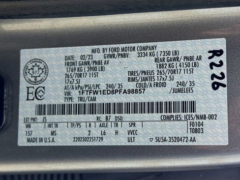 Used 2023 Ford F150 XLT w/ Equipment Group 301A Mid image 27