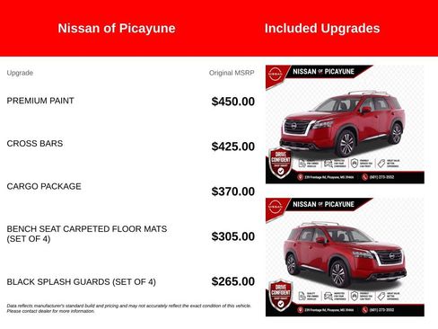 Used 2025 Nissan Pathfinder Platinum w/ Cargo Package FWD image 7