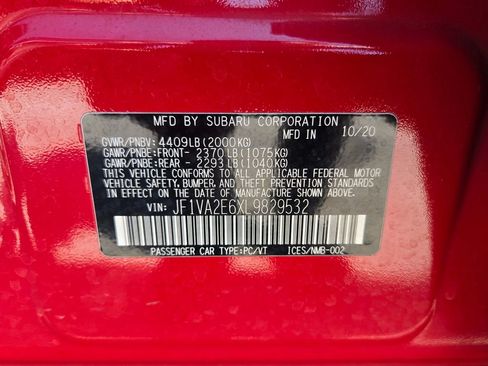 Used 2020 Subaru WRX STI AWD/4WD image 31