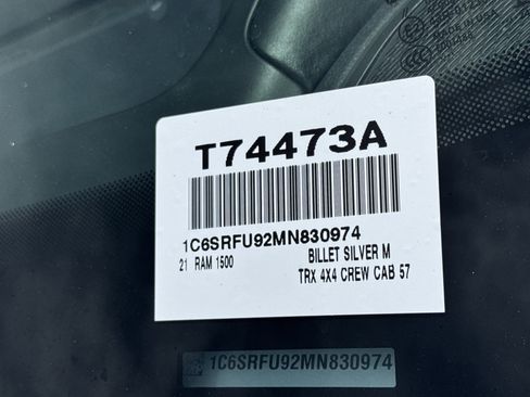 Used 2021 RAM 1500 TRX w/ TRX Level 2 Equipment Group AWD/4WD image 38