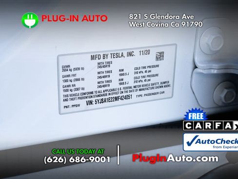 Used 2021 Tesla Model S Long Range Plus image 10