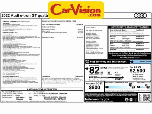 Used 2022 Audi e-tron GT Premium Plus image 2