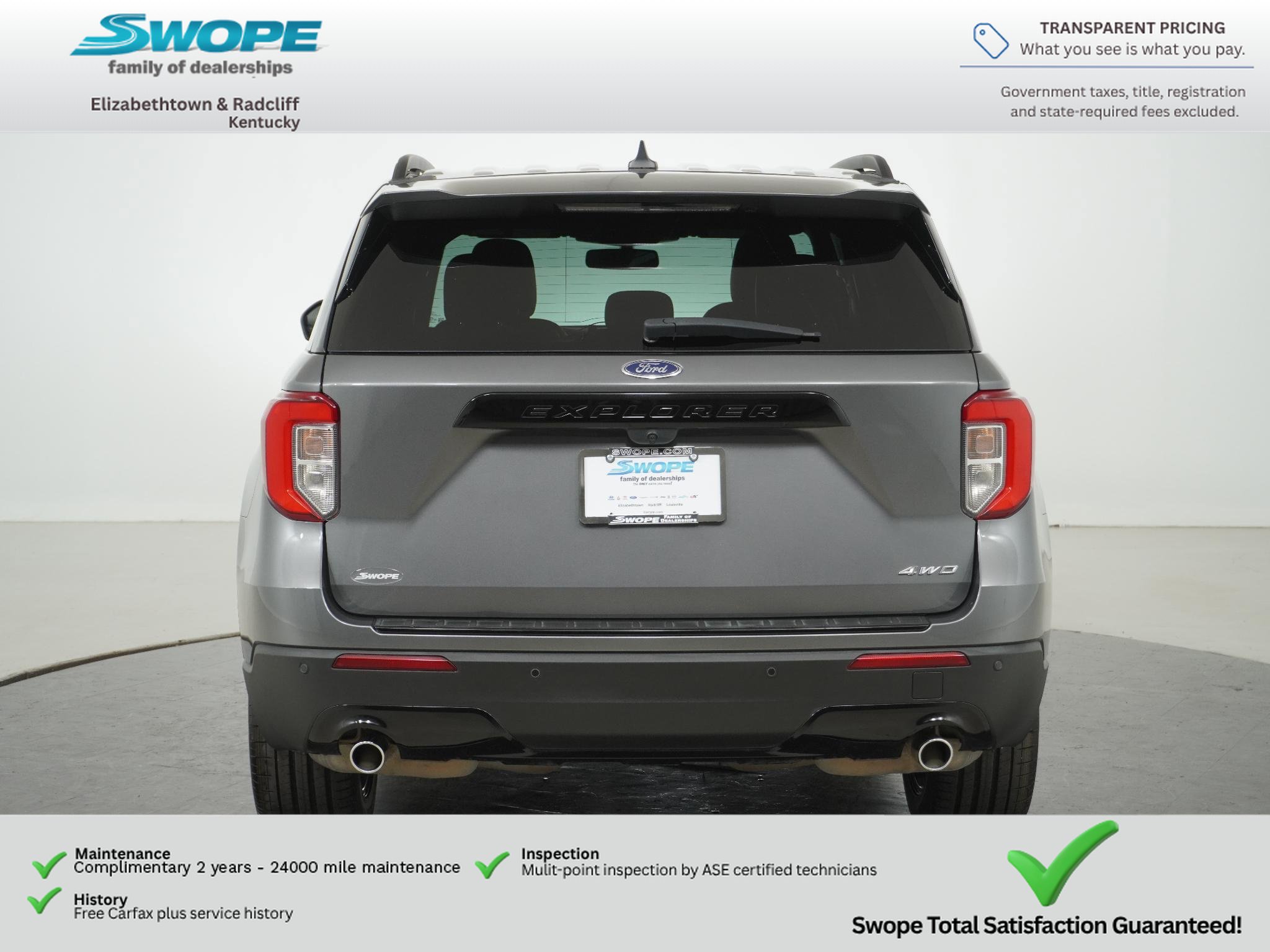 Used 2023 Ford Explorer ST-Line AWD/4WD image 4