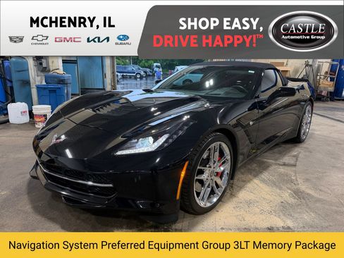 Used 2014 Chevrolet Corvette Stingray Convertible w/ 3LT Preferred Equipment Group RWD image 1