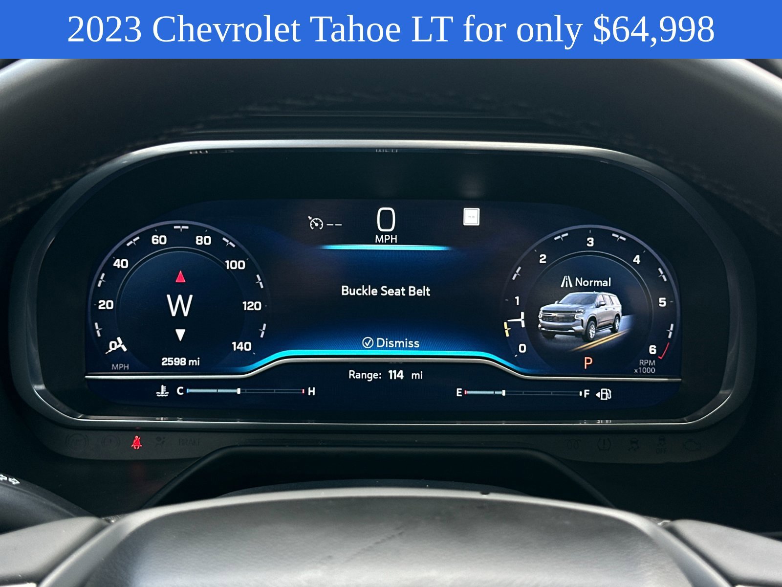 Used 2023 Chevrolet Tahoe LT w/ Luxury Package RWD image 26