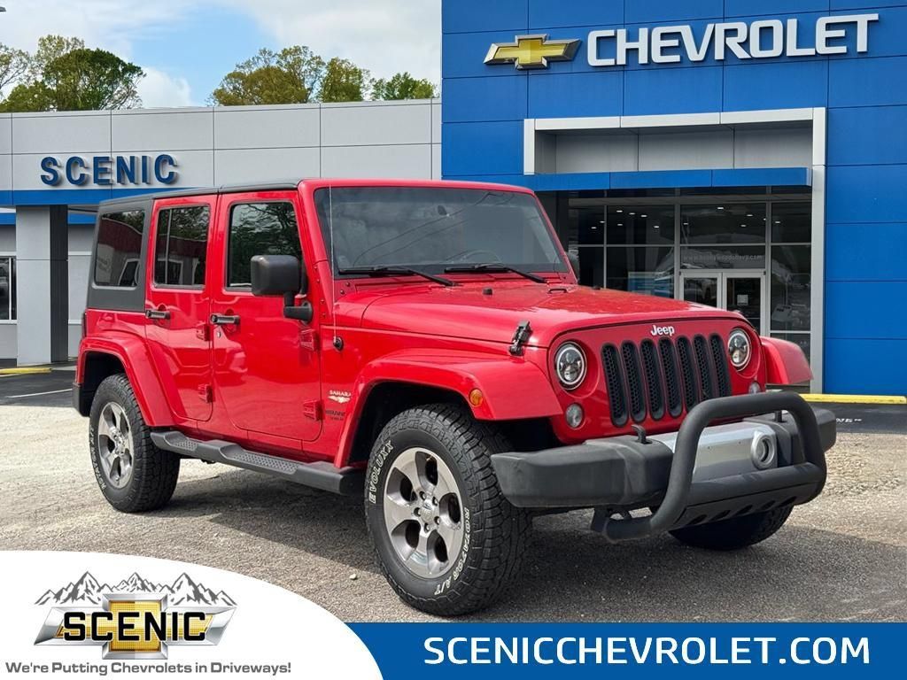 Used 2014 Jeep Wrangler Unlimited Sahara w/ Connectivity Group AWD/4WD image 1