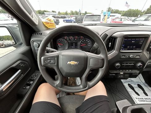 Used 2021 Chevrolet Silverado 1500 Custom w/ LPO, Dark Essentials Package AWD/4WD image 26