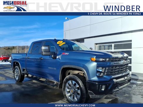 Certified 2025 Chevrolet Silverado 2500 Custom w/ Custom Value Package image 1