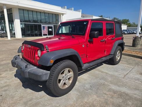 Used 2014 Jeep Wrangler Unlimited Sport w/ Dual Top Group AWD/4WD image 1