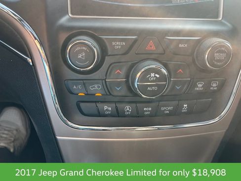 Used 2017 Jeep Grand Cherokee Limited AWD/4WD image 25