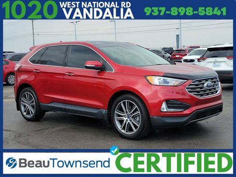Certified 2020 Ford Edge Titanium AWD/4WD image 1