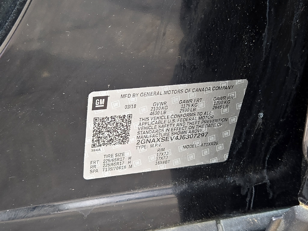 Used 2018 Chevrolet Equinox LT AWD/4WD image 27