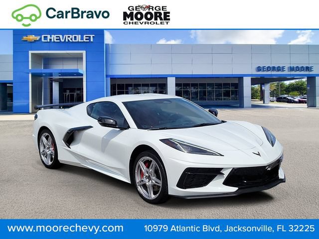 Certified 2025 Chevrolet Corvette Stingray Preferred Cpe w/ Z51 Performance Package RWD image 1