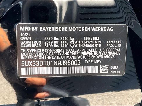 Used 2022 BMW X4 xDrive30i w/ Parking Assistance Package AWD/4WD image 39