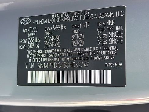 Used 2025 Hyundai Santa Fe Calligraphy AWD/4WD image 35