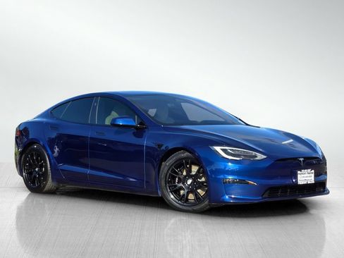 Used 2021 Tesla Model S Plaid AWD/4WD image 1