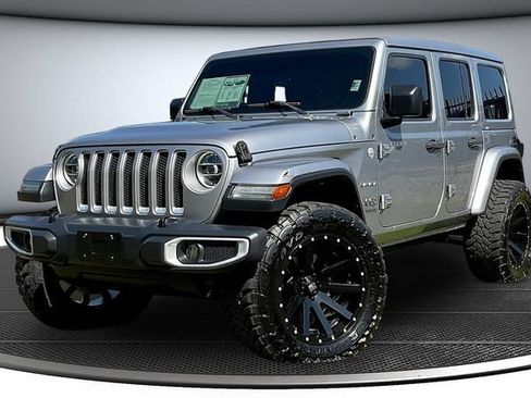 Used 2020 Jeep Wrangler Unlimited Sahara AWD/4WD image 1