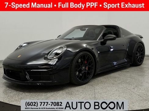 Used 2022 Porsche 911 Targa 4S AWD/4WD image 1