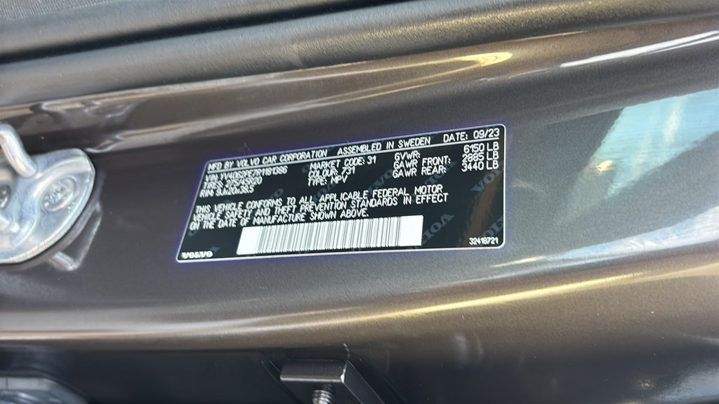 Certified 2024 Volvo XC90 B6 Plus w/ Protection Package Premier AWD/4WD image 33