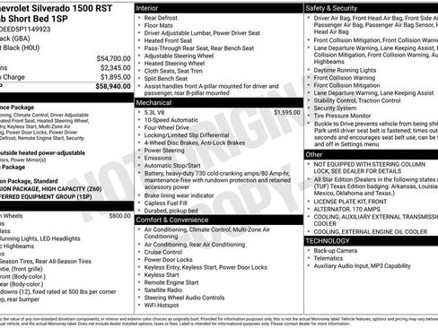 Certified 2023 Chevrolet Silverado 1500 RST image 45