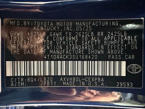 Used 2025 Toyota Camry XSE image 11