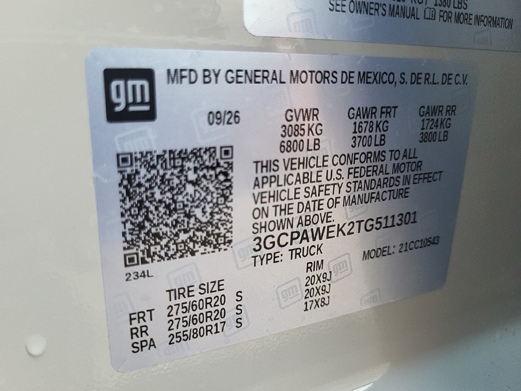 New 2026 Chevrolet Silverado 1500 RST w/ RST Select Package RWD image 25